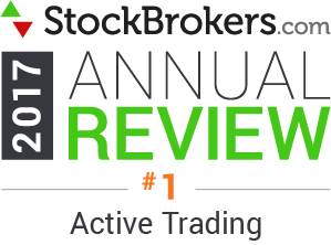 Обзоры Interactive Brokers: Награды Stockbrokers.com 2017 – Лучшее для активной торговли